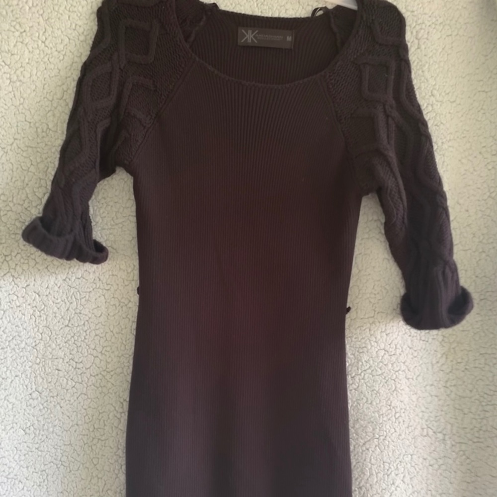 Black kardashian kollection dress size medium